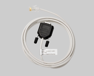Serial interface cable for PC connection, for e.g. HMT330 Series