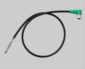 Probe cable with open wires and 90° plug (0.6 m) for GMP251 and GMP252