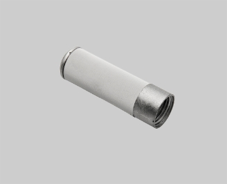 Sensor filter Ø12mm, metallized PPS plastic grid with stainless steel mesh