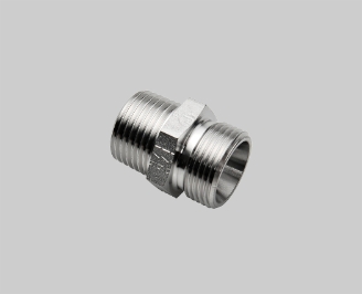 Fitting adapter, M22 x 1.5 male to 1/2&quot; ISO male