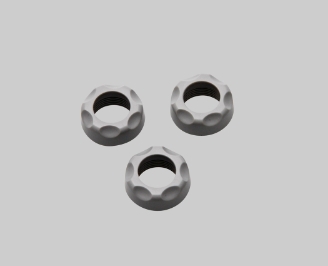 Plastic nut for probe attachment to HM40 series indicator, 3pcs