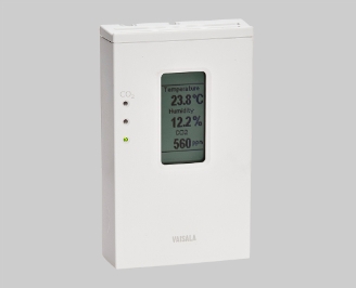GMW93RA CO2, Temperature, and Humidity Sensor for demanding HVAC, with Certificate, Voltage output, LED indicators for CO2