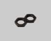 Nuts, hex M12x1 Pa 6.6