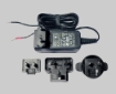 18VDC 12W Power supply with interchangeable AC plug