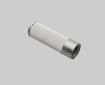 Sensor filter Ø12mm, metallized PPS plastic grid with stainless steel mesh