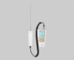 HM40 Humidity and Temperature Meter, 235 mm long steel probe, 4 mm diameter, 1.5%RH accuracy, Certificate