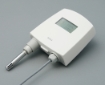 HMT120 Cleanroom and HVAC Relative Humidity and Temperature Transmitter, Wall Model, Display, Current Loop, 1.5%RH/0.1°C accuracy